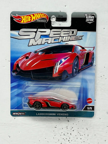 Hot Wheels Premium Speed Machines Lamborghini Veneno 1:64 Diecast Version 3