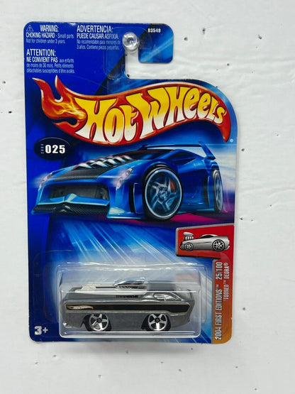Hot Wheels 2004 First Editions Zamac Tooned Deora 1:64 Diecast