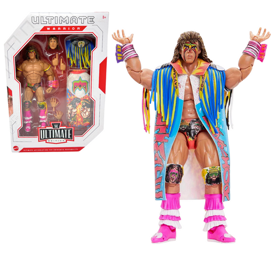WWE Ultimate Warrior Ultimate Edition Series 15 Action Figure Mattel Toys