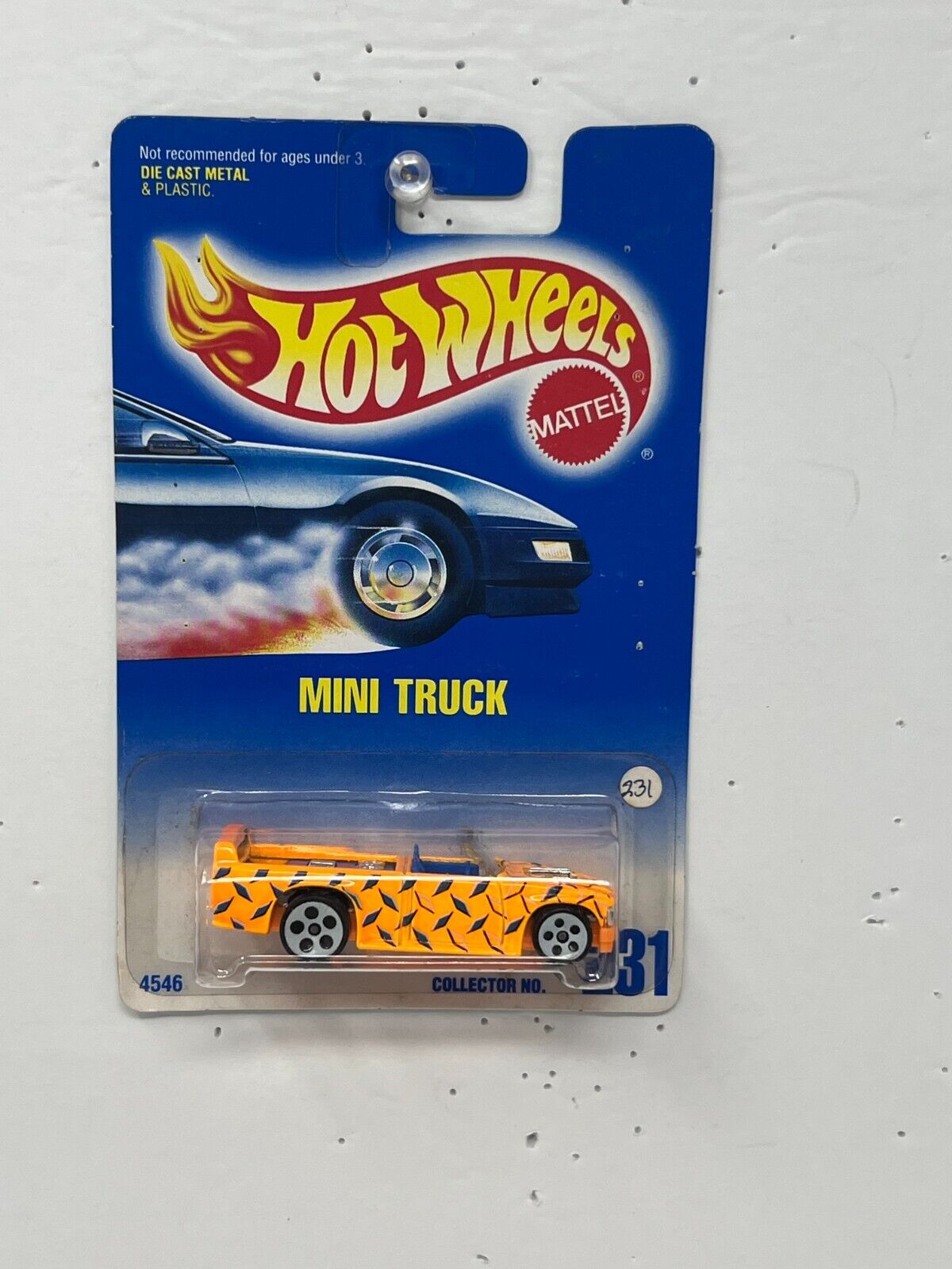 Hot Wheels 1991 Mini Truck #231 1:64 Diecast