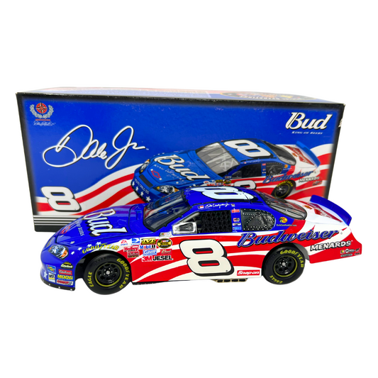 Motorsports Authentics #8 Dale Earnhardt Jr. Bud Stars and Stripes 1:24 Diecast