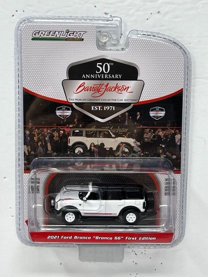 Greenlight Barrett-Jackson 2021 Ford Bronco "66" First Edition 1:64 Diecast