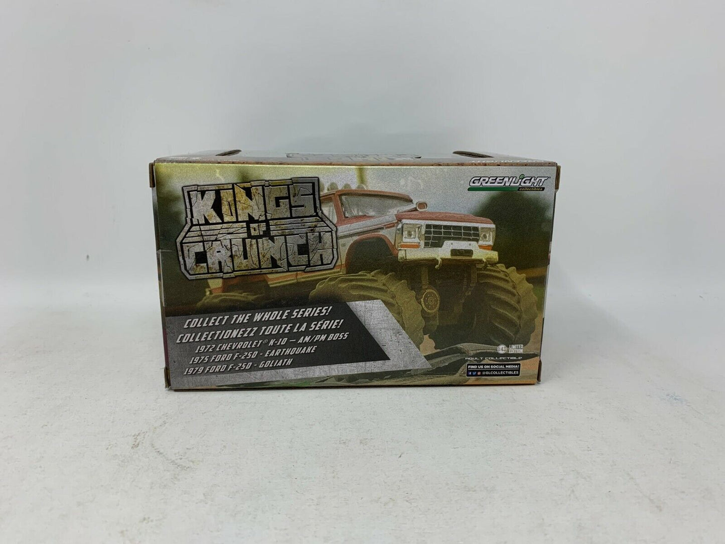 Greenlight Kings of Crunch 1975 Ford F-250 Goliath 1:43 Diecast