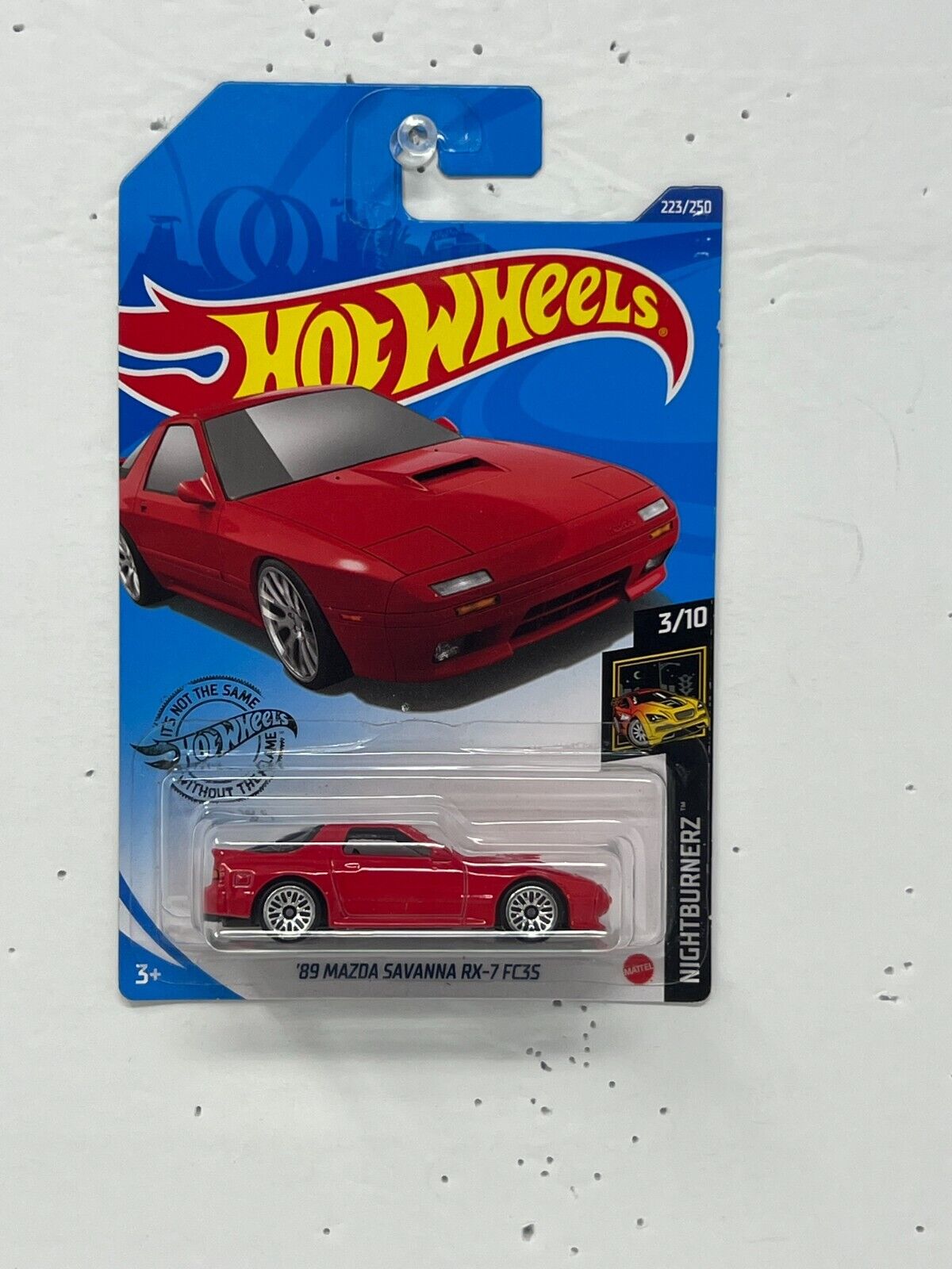 Hot Wheels Nightburnerz 1989 Mazda Savanna RX-7 JDM 1:64 Diecast