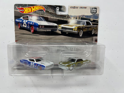 Hot Wheels Premium Car Culture '69 Ford Torino Talladega & '66 Chevelle 1:64