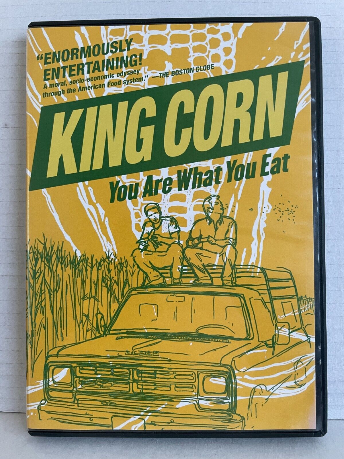 King Corn You Are What You Eat (DVD, 2008) Documentary Good Condition!!!