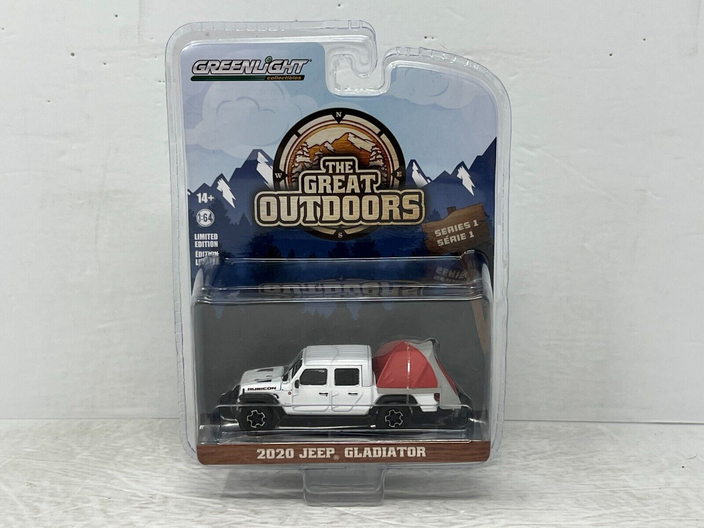 Greenlight The Great Outdoors 2020 Jeep Gladiator 1:64 Diecast