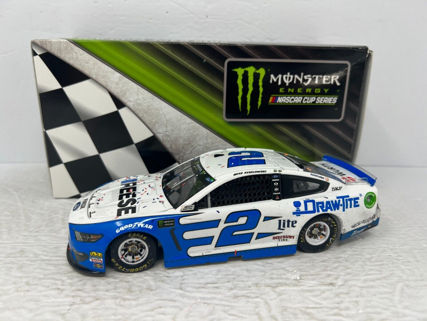 Lionel Nascar #2 Brad Keselowski Reese Martinsville Win 2019 Mustang 124 Diecast