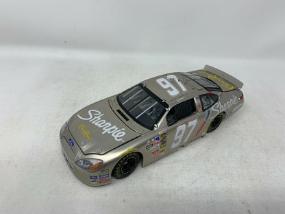 Team Caliber Nascar Kurt Busch #97 Sharpie Nickel Finish 2005 1:24 Diecast