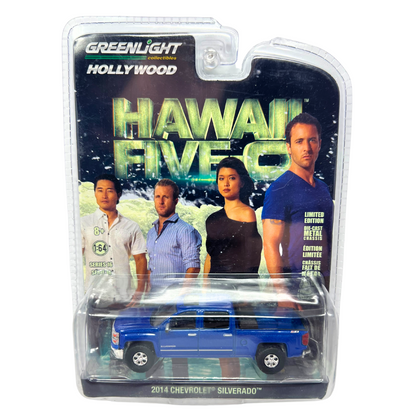 Greenlight Hollywood Hawaii Five-O 2014 Chevrolet Silverado 1:64 Diecast