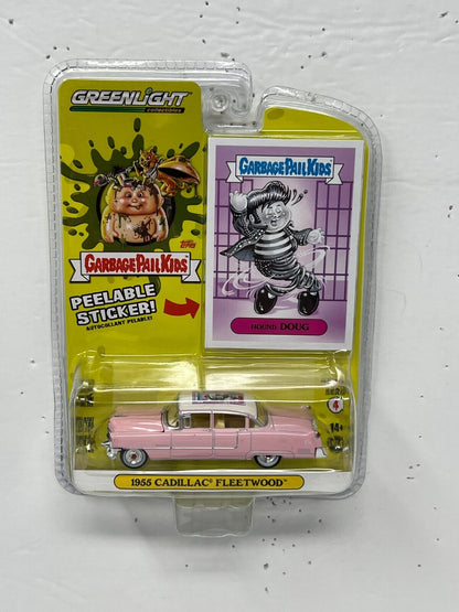 Greenlight Garbage Pail Kids Hound Doug 1955 Cadillac Fleetwood 1:64 Diecast