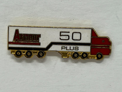 Armour 50 Plus Semi Truck Lapel Pin