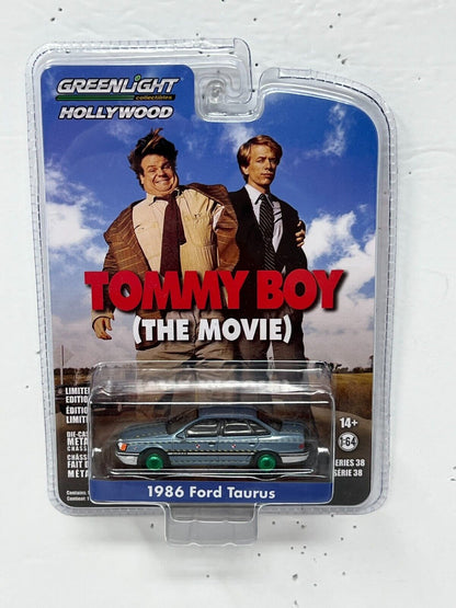 Greenlight Hollywood Tommy Boy 1986 Ford Taurus GREEN MACHINE 1:64 Diecast