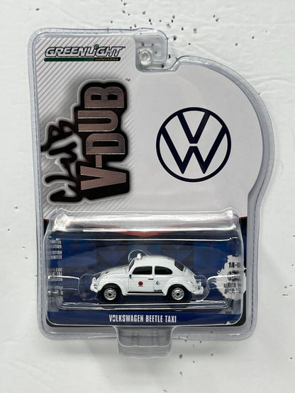 Greenlight Club V-Dub Volkswagen Beetle Taxi 1:64 Diecast