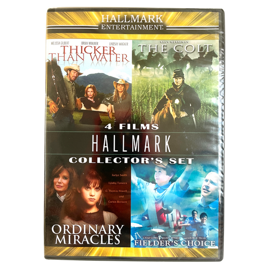 Hallmark Entertainment 4 Films Collector's Set (DVD, 2009) Drama New and Sealed!