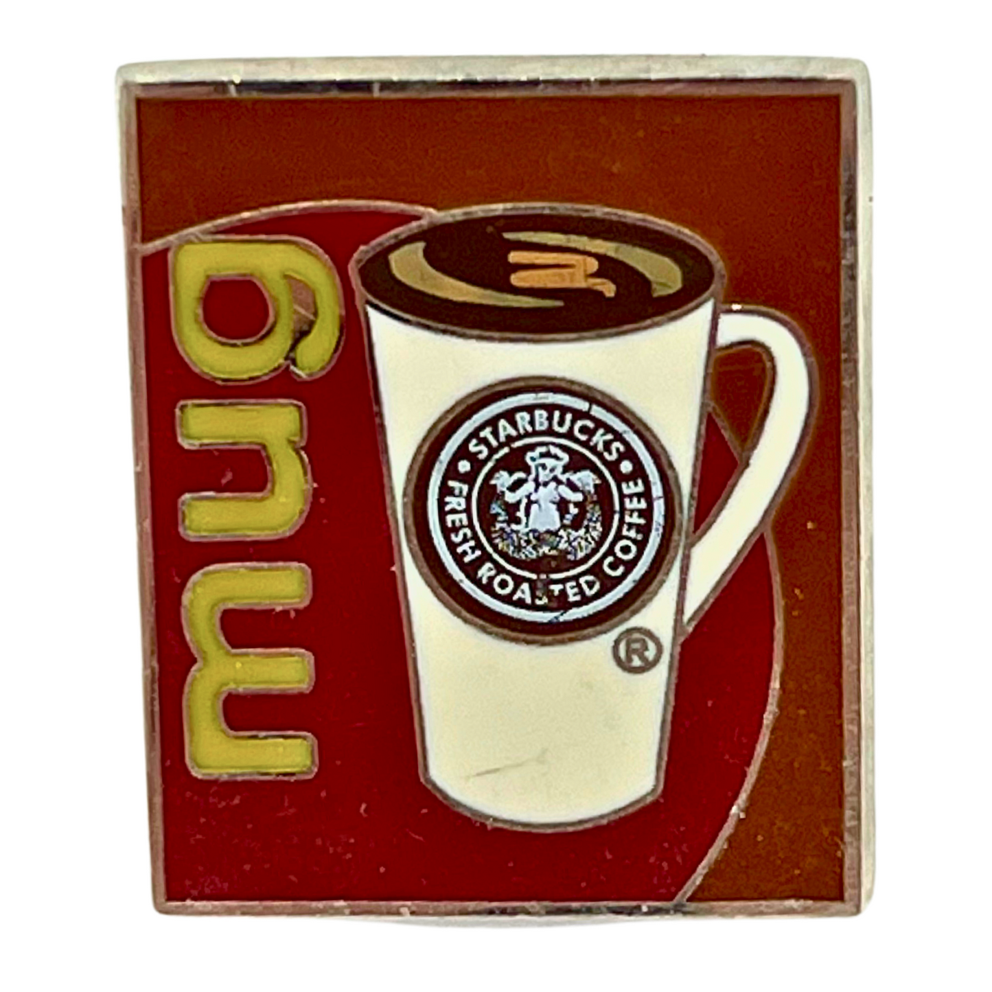 Starbucks Fresh Brewed Coffee Mug Food Lapel Pin P2