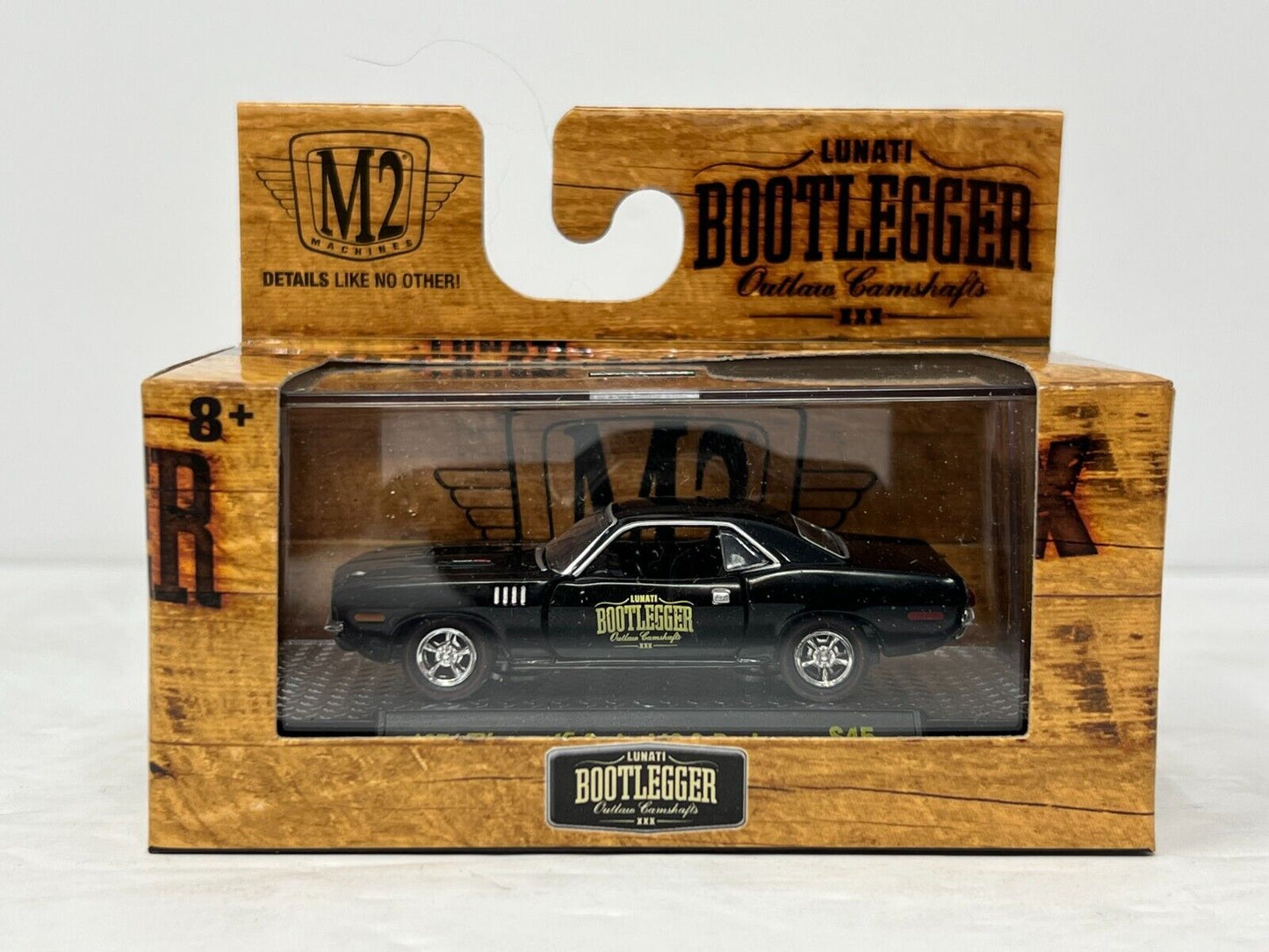 M2 Machines Lunati Bootlegger 1967 Chevrolet Nova Gasser S45 1:64 Diecast