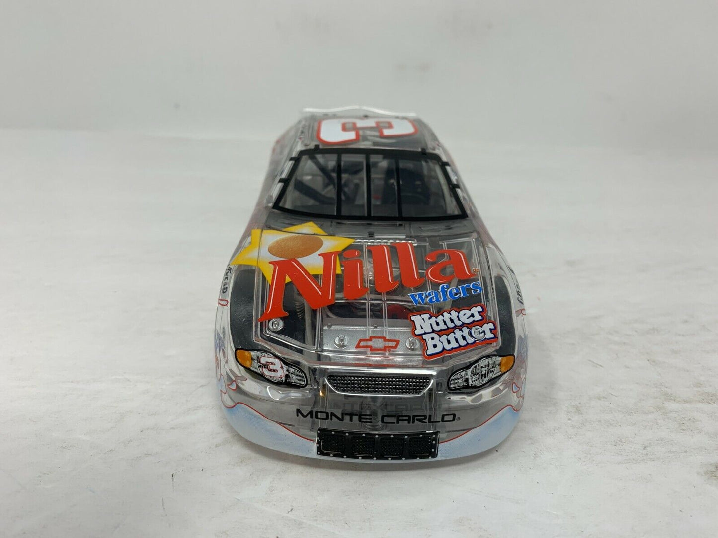 Action Nascar #3 Dale Earnhardt Jr. Nilla Wafers Clear 2002 Chevy 1:24 Diecast