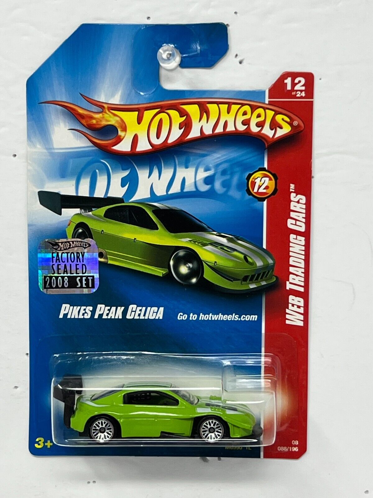 Hot Wheels Web Trading Cars Celica JDM 1:64 Diecast 2008 Factory Sealed Set