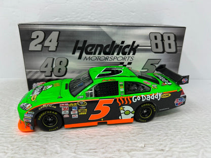 Action Nascar #5 Mark Martin GoDaddy 2010 Chevy Impala 1:24 Diecast