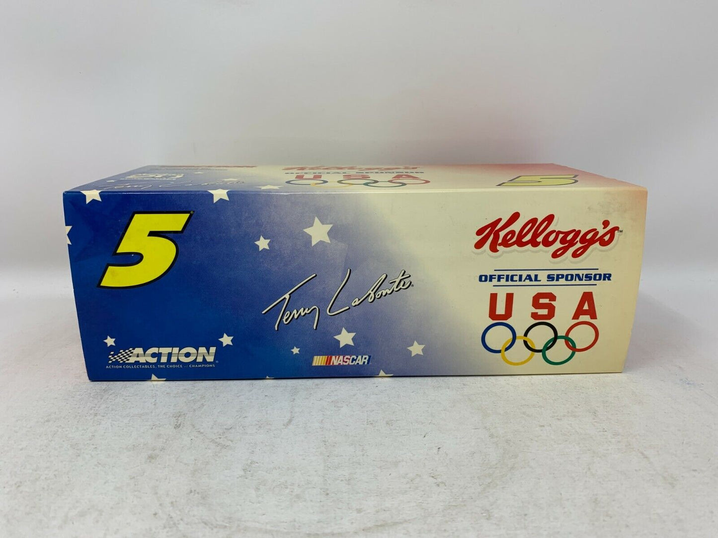 Action Nascar #5 Terry Labonte Kellogg's U.S. Olympics Monte Carlo 1:24 Diecast