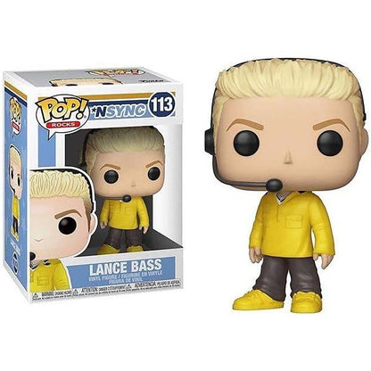 Funko Pop! Rocks Nsync #113 Lance Bass Vinyl Figure Vaulted