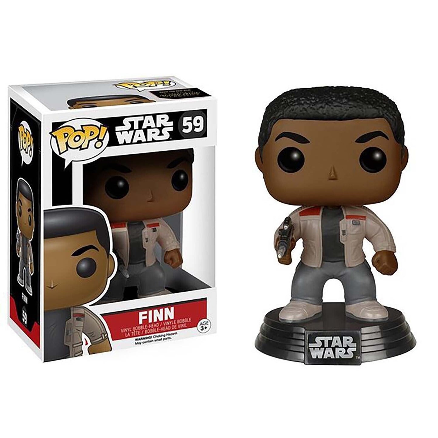 Funko Pop! Star Wars #59 Finn Vinyl Bobblehead Vaulted