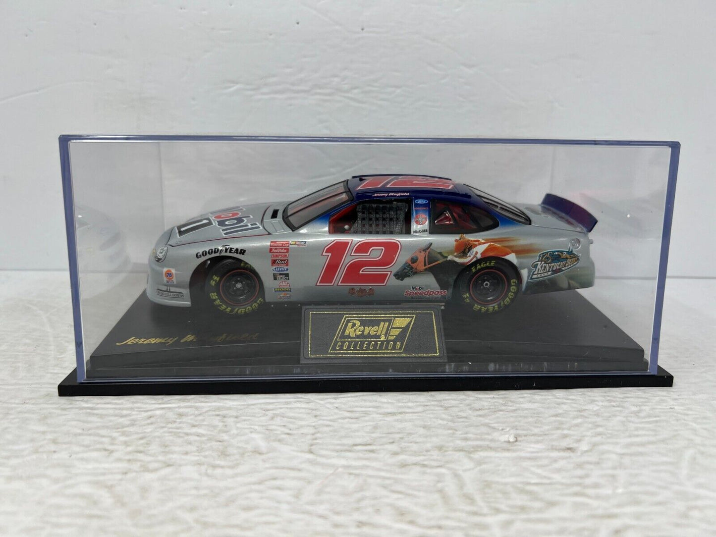 Revell Nascar #12 Jeremy Mayfield Mobil 1 Kentuckey Derby 1999 Ford 1:24 Diecast