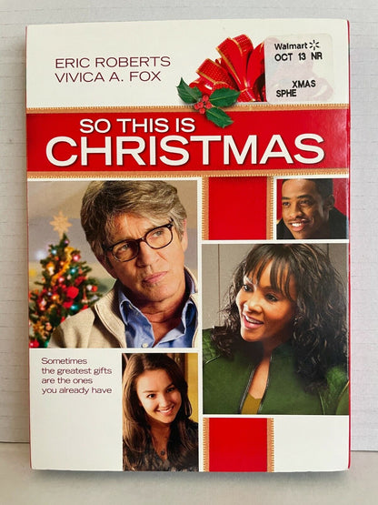 So This Is Christmas (DVD, 2012) Eric Roberts Christmas Movie New and Sealed!!!