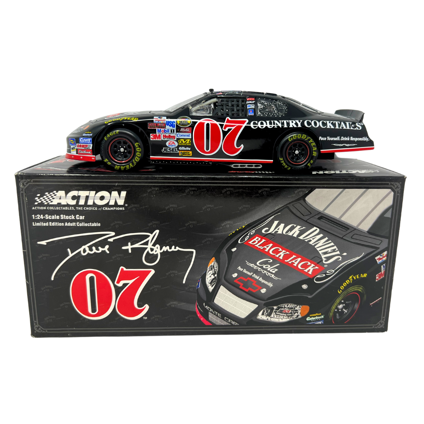 Action Nascar #07 Dave Blaney Jack Daniels Cocktails 2005 Dealers 1:24 Diecast