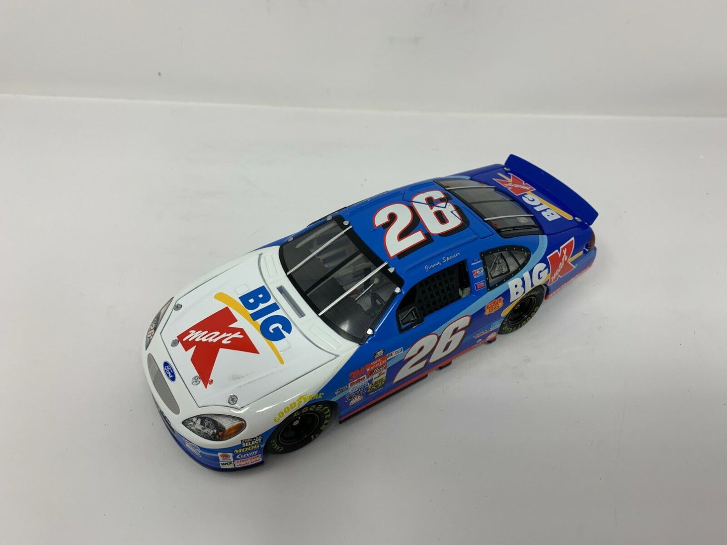 Team Caliber Owners Series Nascar #26 Jimmy Spencer Big Kmart Ford 1:24 Diecast