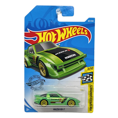 Hot Wheels HW Speed Graphics Mazda RX-7 JDM 1:64 Diecast