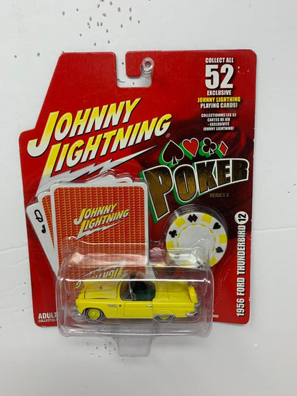 Johnny Lightning Poker 1956 Ford Thunderbird 1:64 Diecast