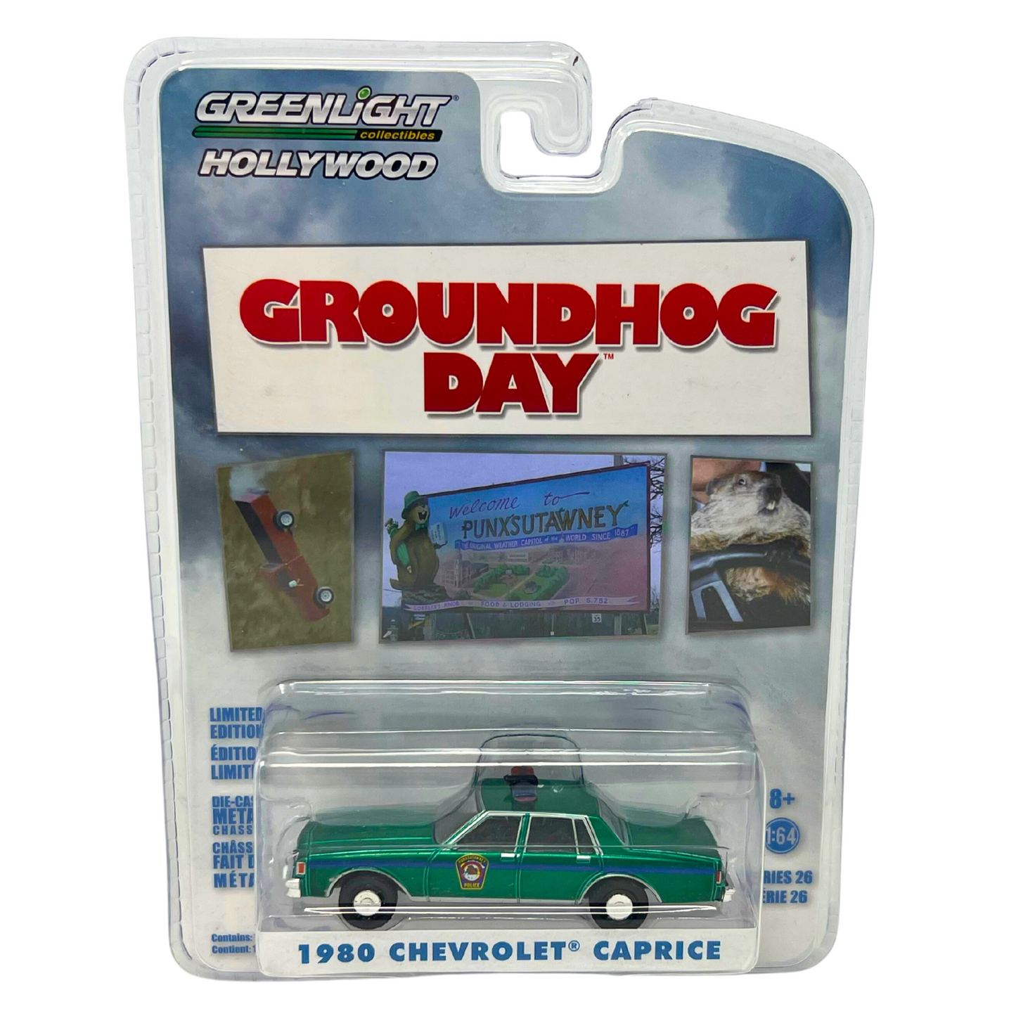 Greenlight Hollywood 1980 Chevrolet Caprice Green Machine 1:64 Diecast