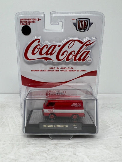 M2 Machines Coca-Cola CHASE 1964 Dodge A100 Panel Van A01 1:64 Diecast