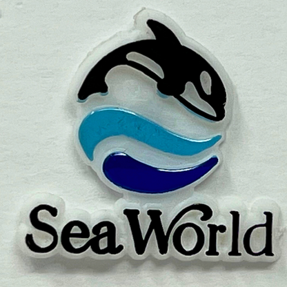 Sea World Shamu Orca Whale Lapel Pin P2
