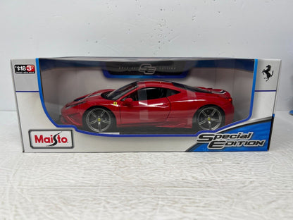 Maisto Ferrari 458 Speciale Special Edition 1:18 Diecast