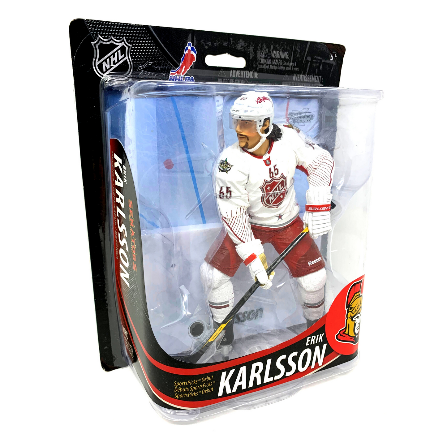 Mcfarlane NHL Erik Karlsson Ottawa Senators Series 33 Bronze #1500 Figure