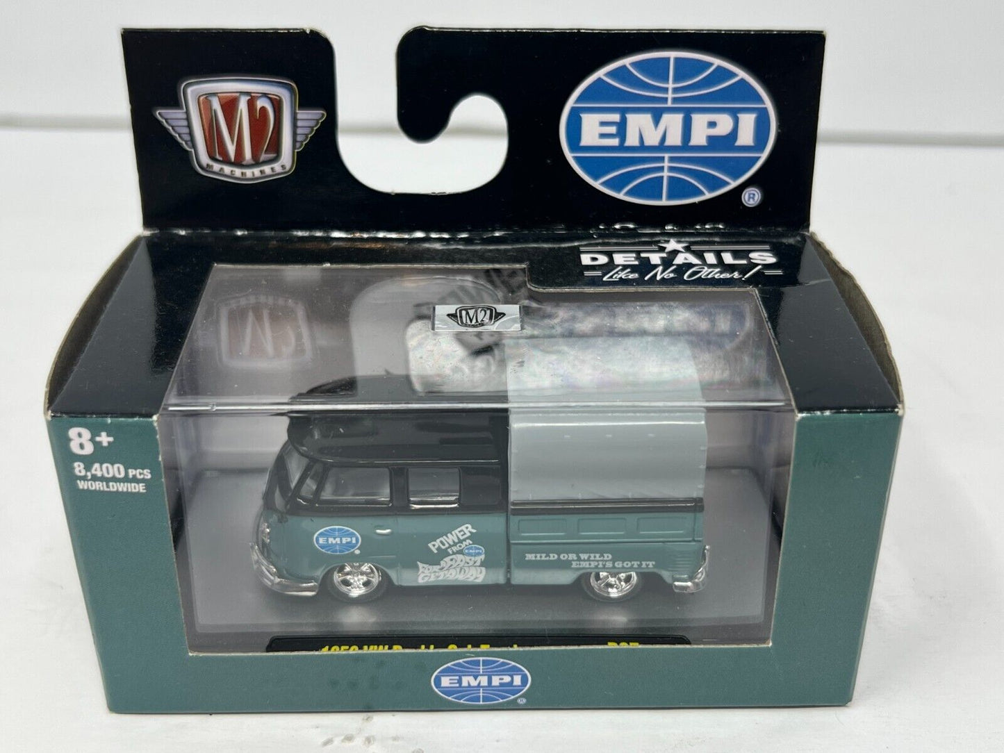 M2 Machines EMPI 1959 Volkswagen Double Cab Truck R67 1:64 Diecast