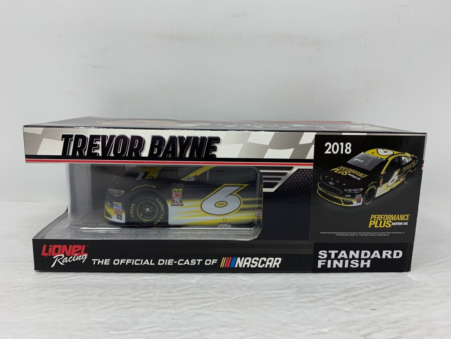 Lionel Raing Nascar #6 Trevor Bayne Performance Plus Ford Fusion 1:24 Diecast