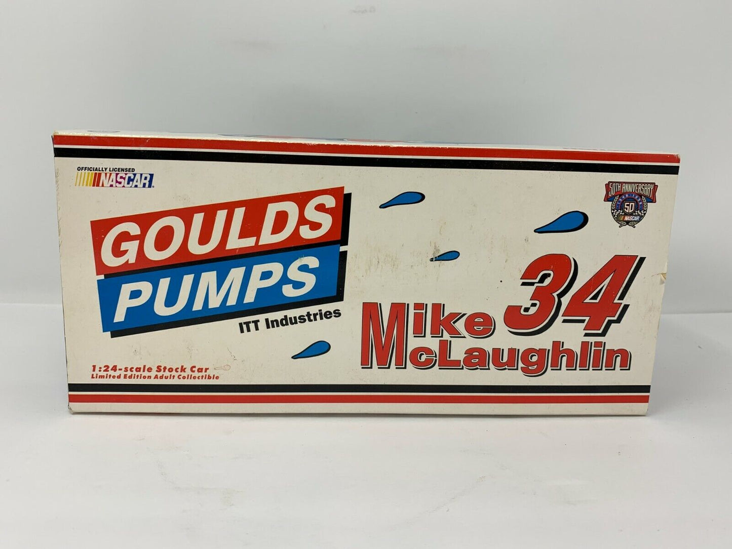 Action Nascar #34 Mike McLaughlin Gould Pump 1998 Chevy Monte Carlo 1:24 Diecast