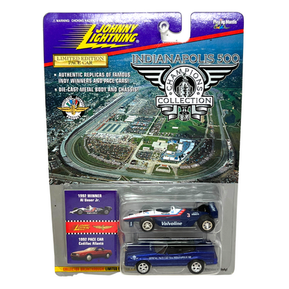 Johnny Lightning Indianapolis 500 Al Unser 1992 Cadillac Allante 1:64 Diecast