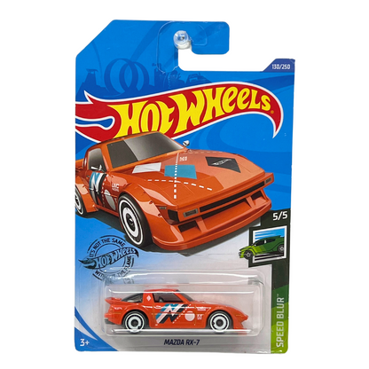 Hot Wheels Speed Blur Mazda RX-7 JDM 1:64 Diecast