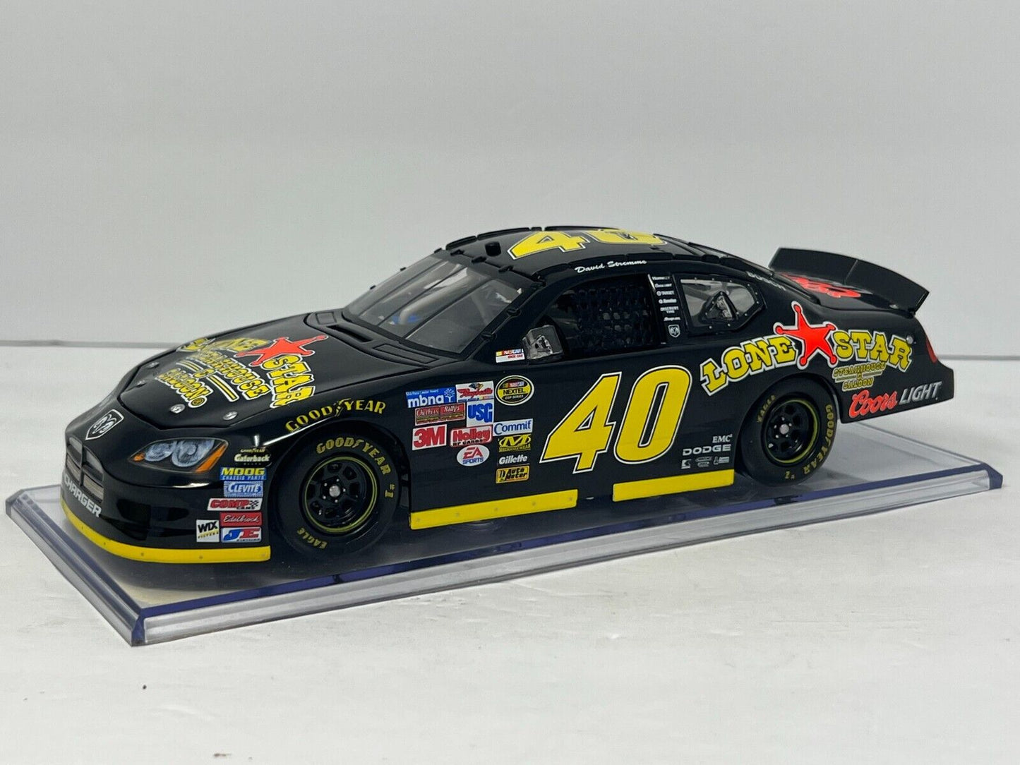 Action Nascar #40 David Stremme Lone Star Steakhouse 2006 Charger 1:24 Diecast