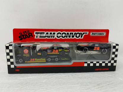 Matchbox Super Star Team Convoy #28 Texaco Havoline Davey Allison Transporter