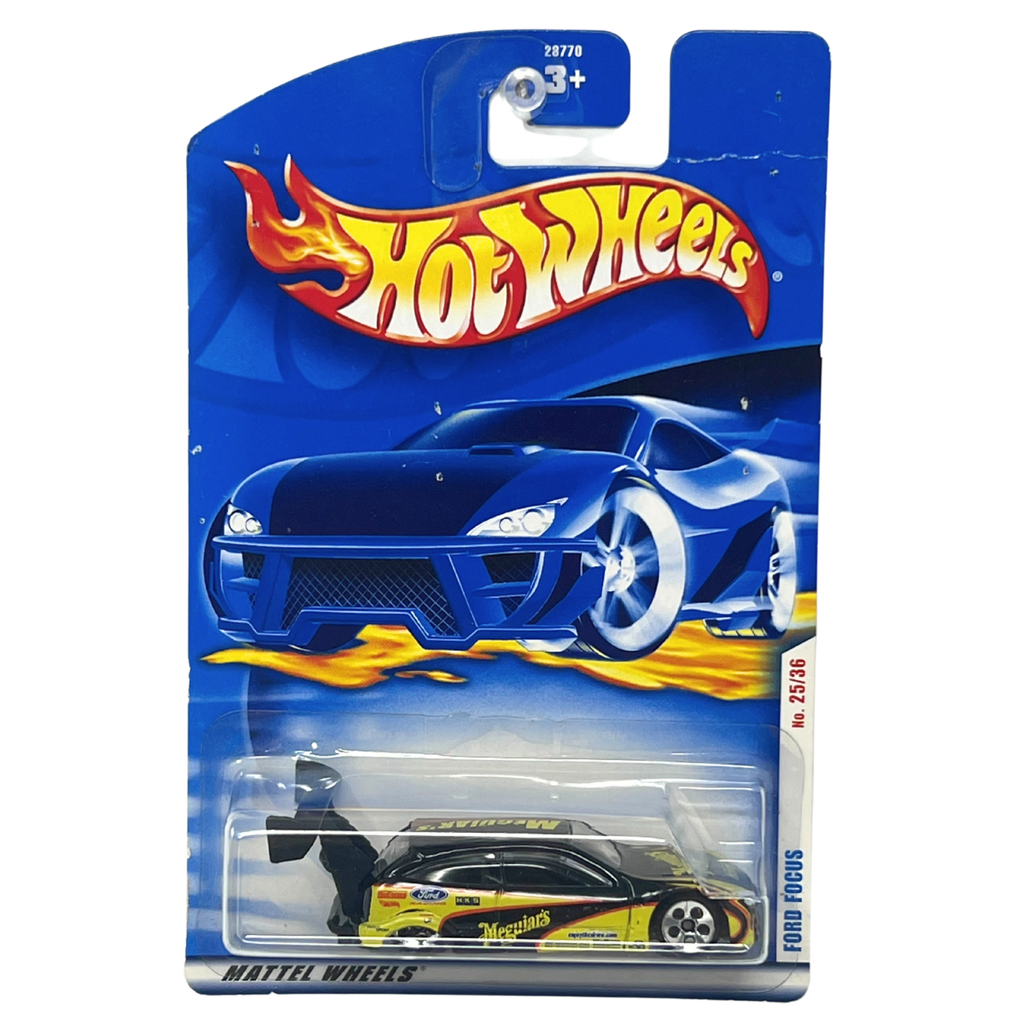 Hot Wheels Ford Focus 2001 No. 037 JDM 1:64 Diecast