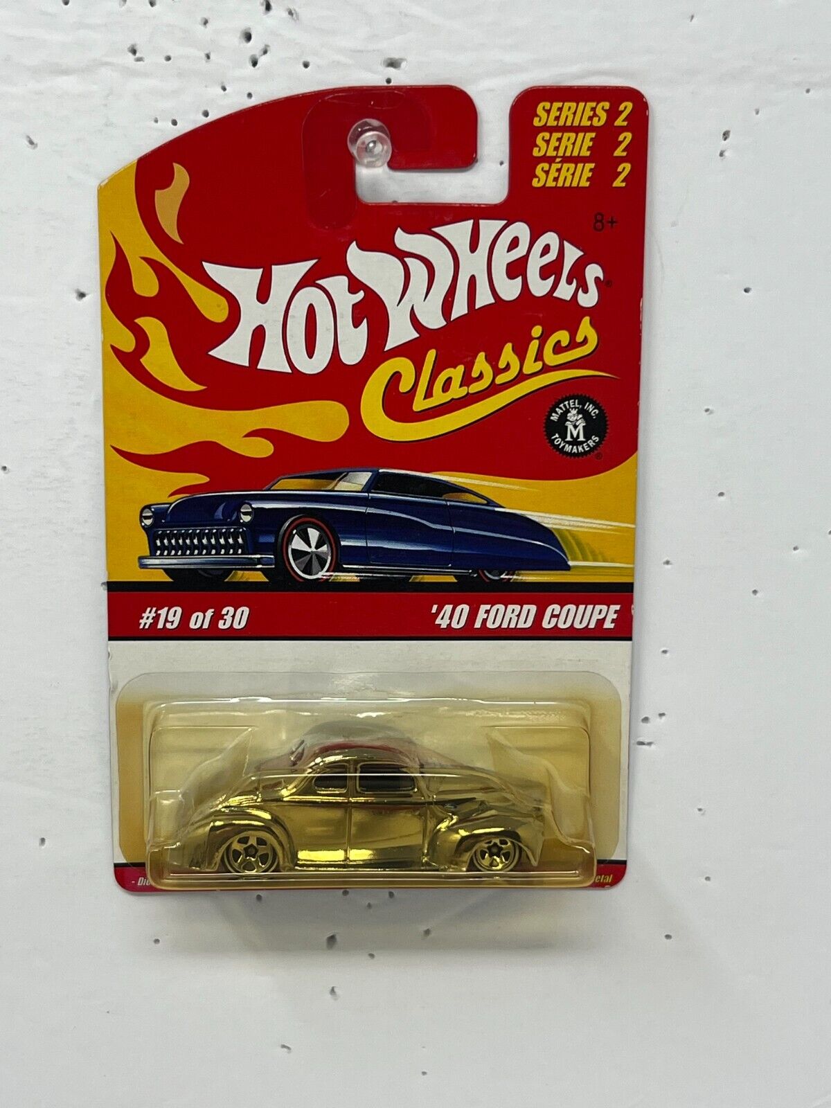 Hot Wheels Classics Series 2 '40 Ford Coupe 1:64 Diecast Gold