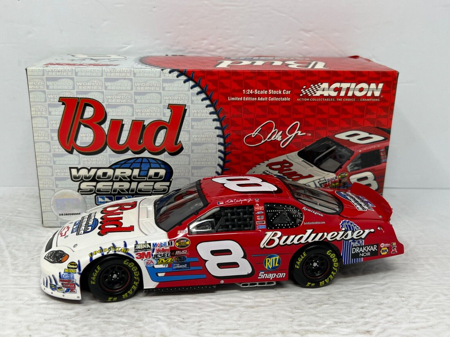 Action Nascar #8 Dale Earnhardt Jr. Budweiser MLB GM Dealers Chevy 1:24 Diecast