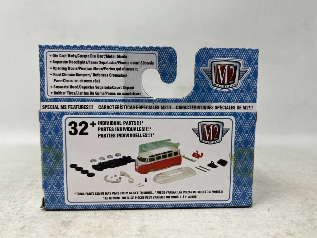 M2 Machines Auto-Thentics 1960 VW Delivery Van USA Model VW06 1:64 Diecast