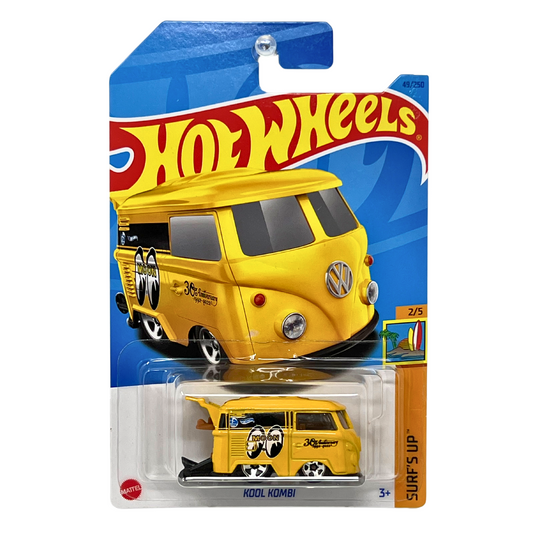 Hot Wheels Surf's Up Kool Kombi Moon Eyes Van European Car 1:64 Diecast